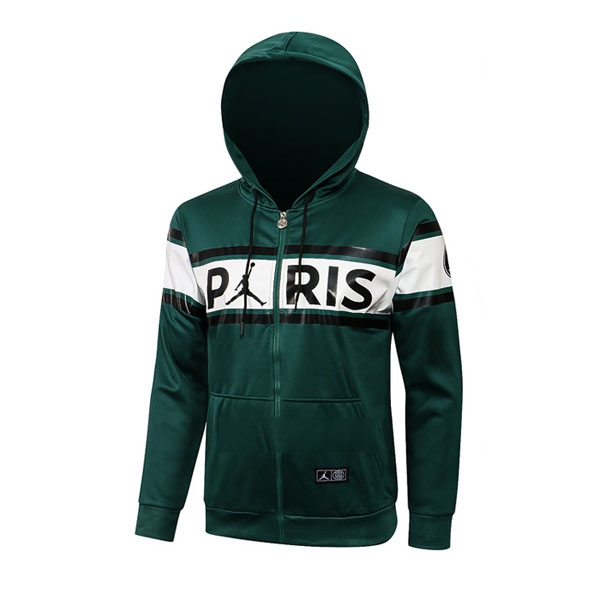 Chaqueta con Capucha Paris Saint Germain 2021 2022 Verde